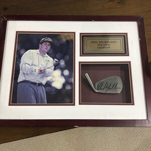 Phil Mickelson signed club